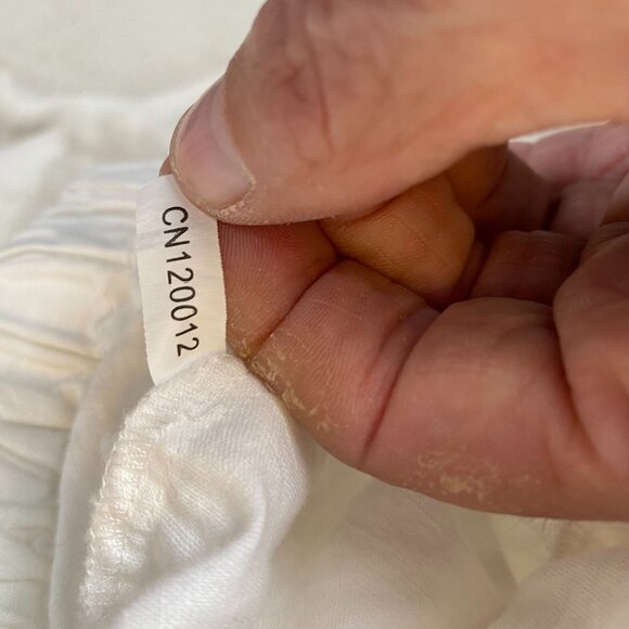 New York & Company White Hooded Jacket M Linen Cotton Blend Lightweight Casual - Picture 7 of 11